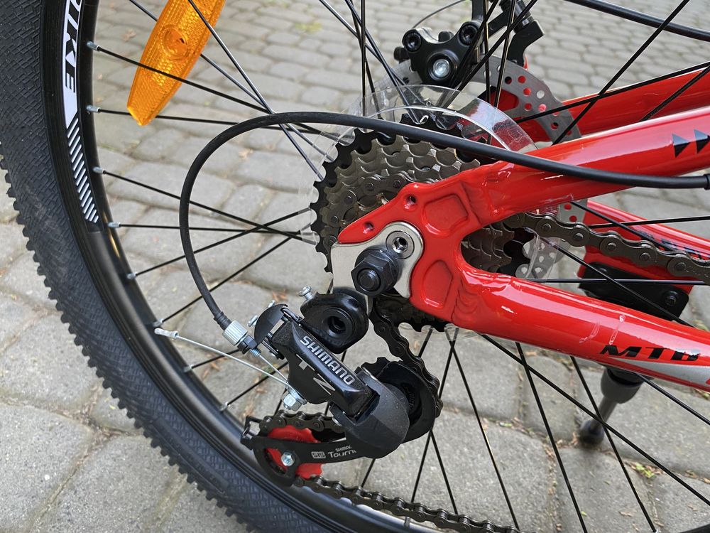 Алюмінієвий велосипед Crossbike Everest 24 Red