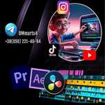Монтаж відео Reels | Tik Tok | Shorts | YouTube
