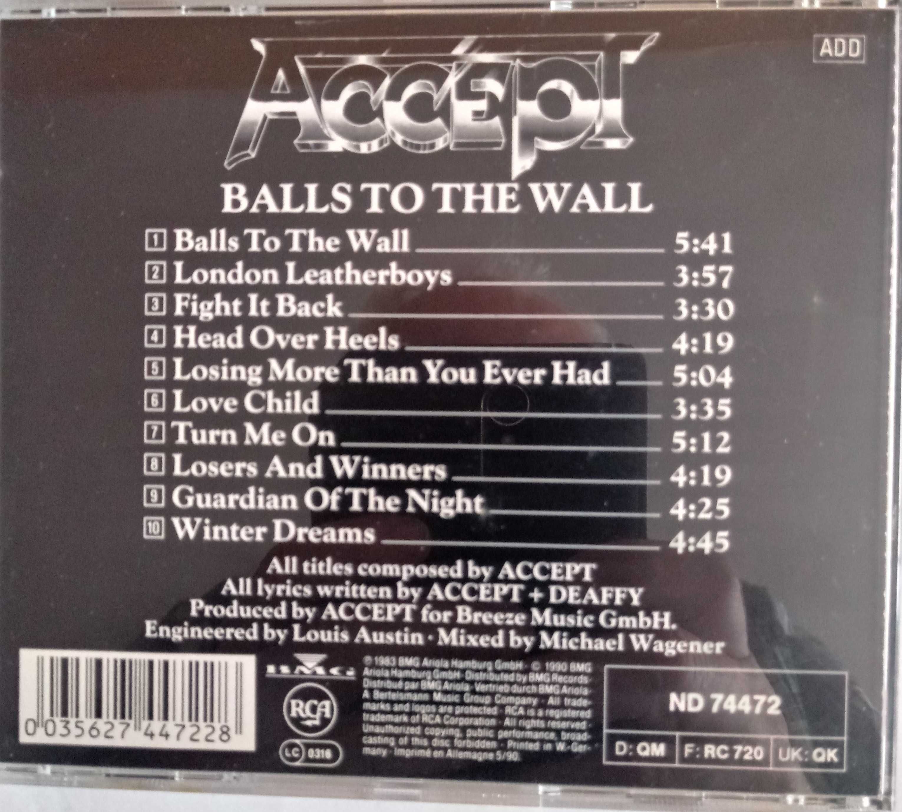 accept płyty cd płyty cd