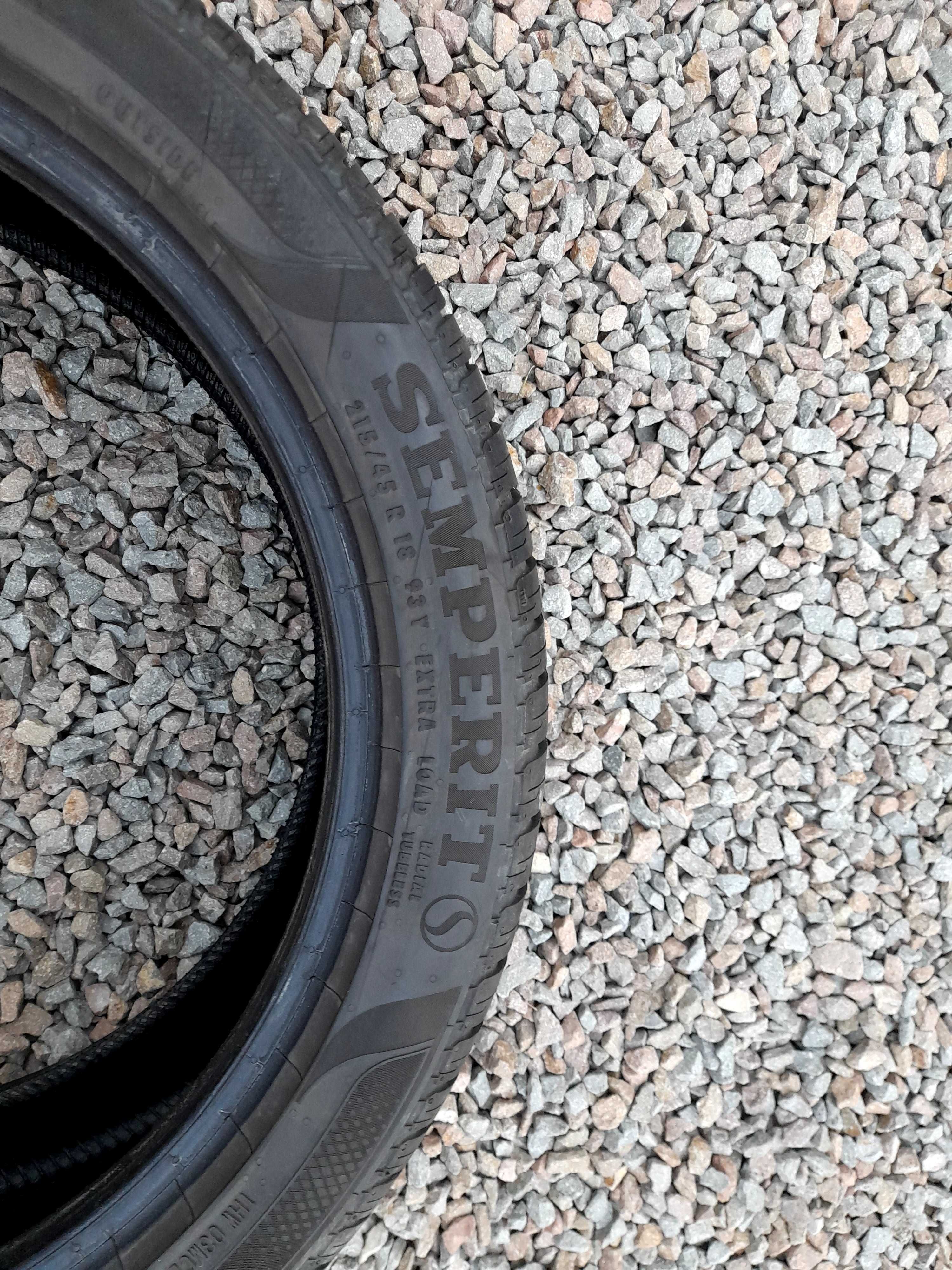 2st Semperit Speed-Life 3 215/45/R18 93V XL 2021r Jak Nowe