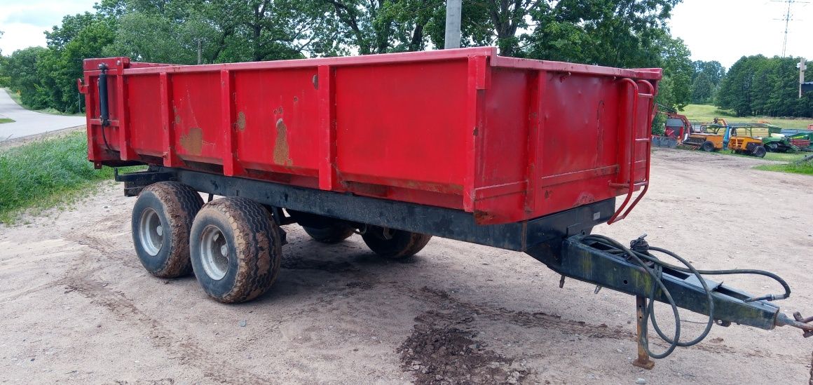Agromet 9000kg Przyczepa Wywrotka