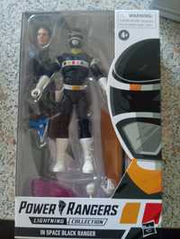 Power Rangers Lighting Collection In Space Black Ranger