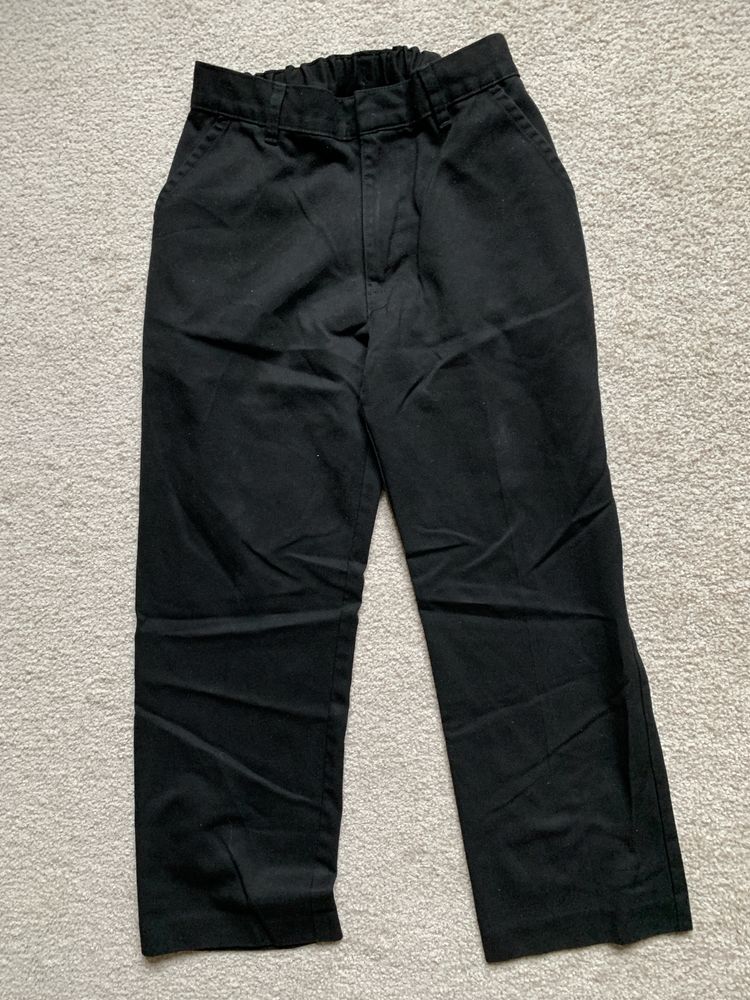 Koszula spodnie kamizelka zestaw elegancki M&S  134cm