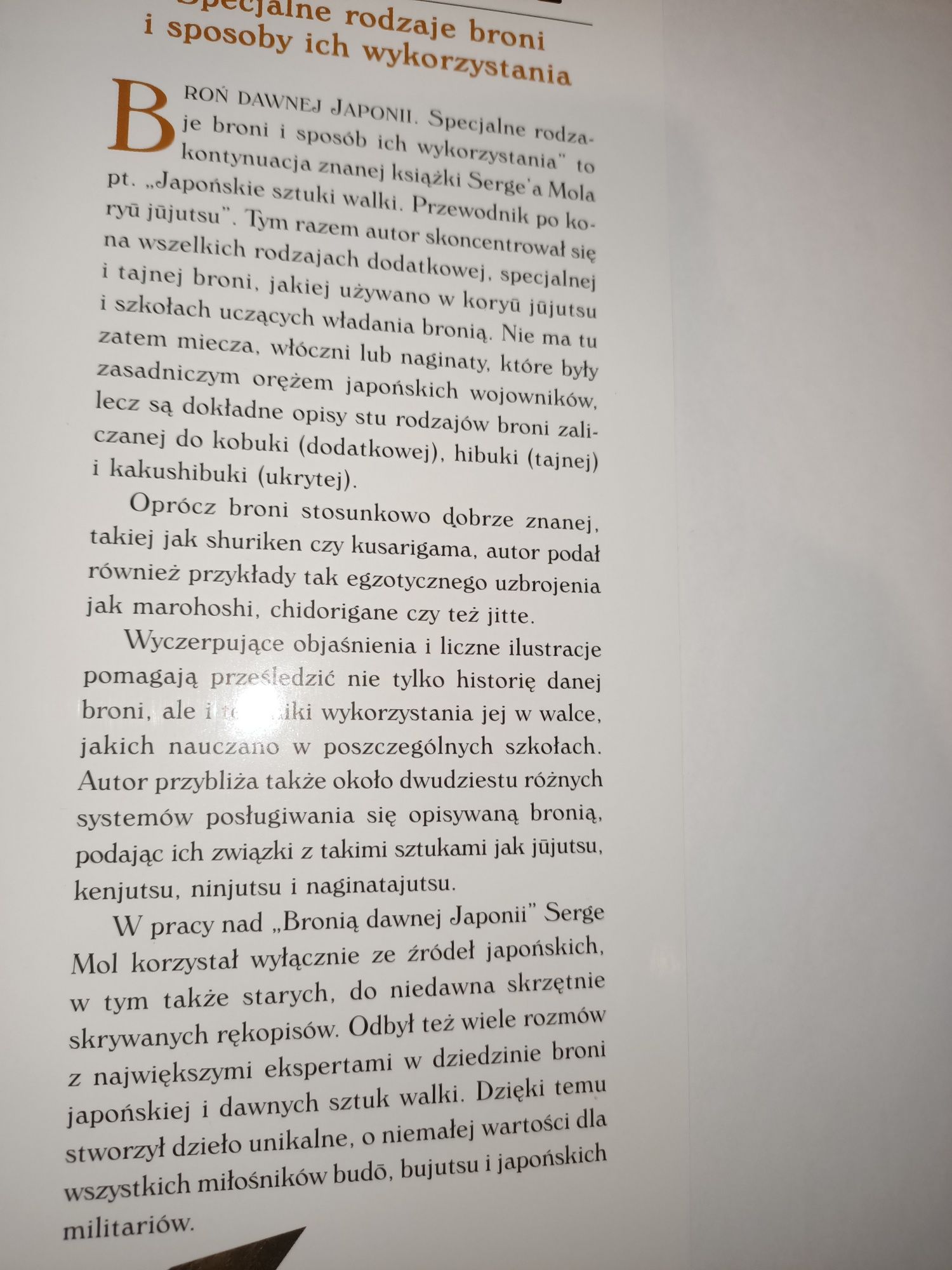 Broń dawnej Japonii Serge Mol
