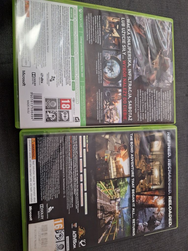 Gry xbox 360 stan bdb