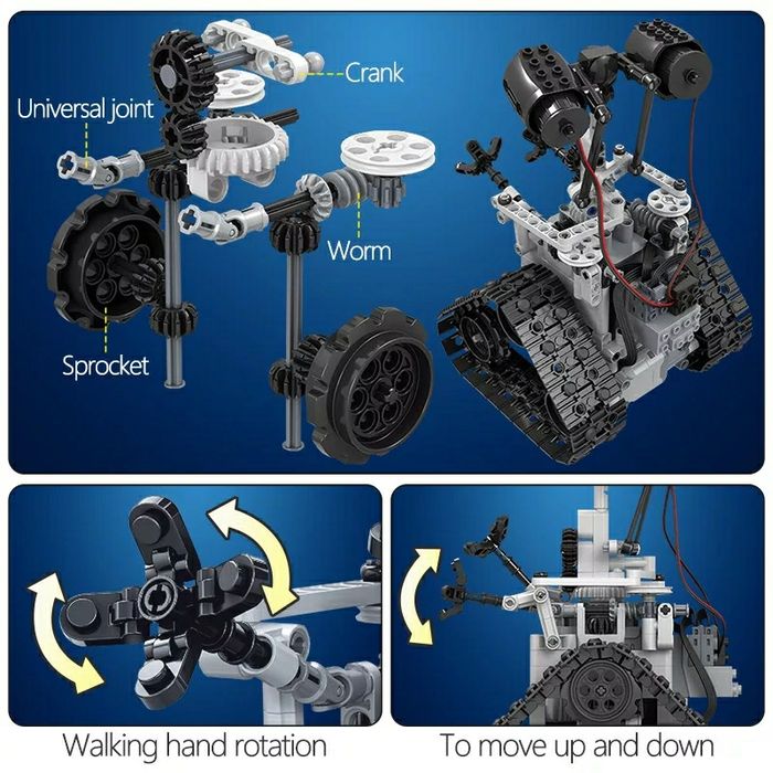 Robot zdalnie sterowany do złożenia