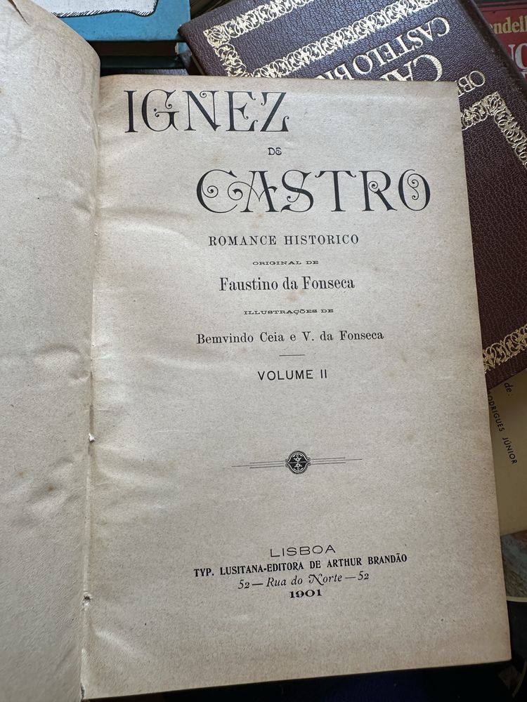 Livro ignes de castro