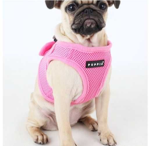 Одяг для собаки шлейка жилет Puppia Authentic Neon Soft Harness