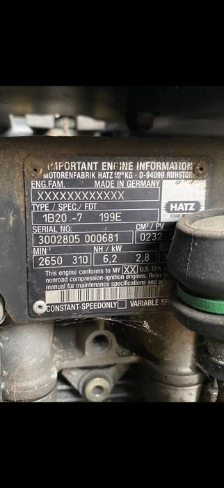 Zagęszczarka wacker 2550 h 160kg hatz