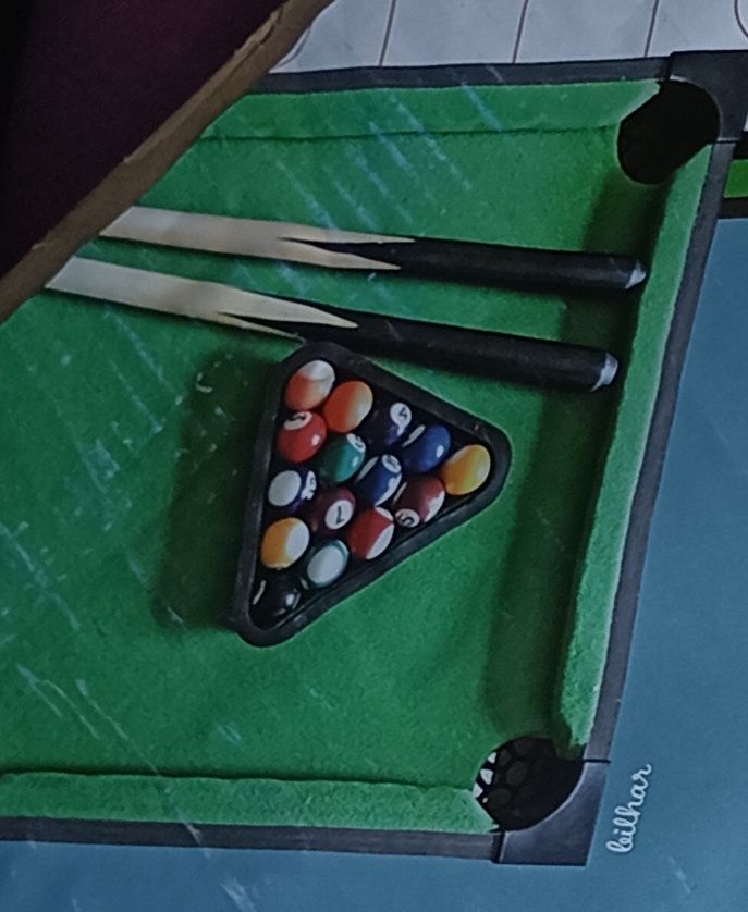 Mesa 4em1 [nova/Embalada] - Snooker Hóquei PingPong Matraquilhos