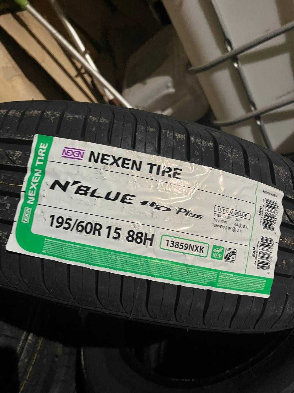 НОВІ!! Літні шини: Nexen NBlue HD Plus 195/60 R15 88H