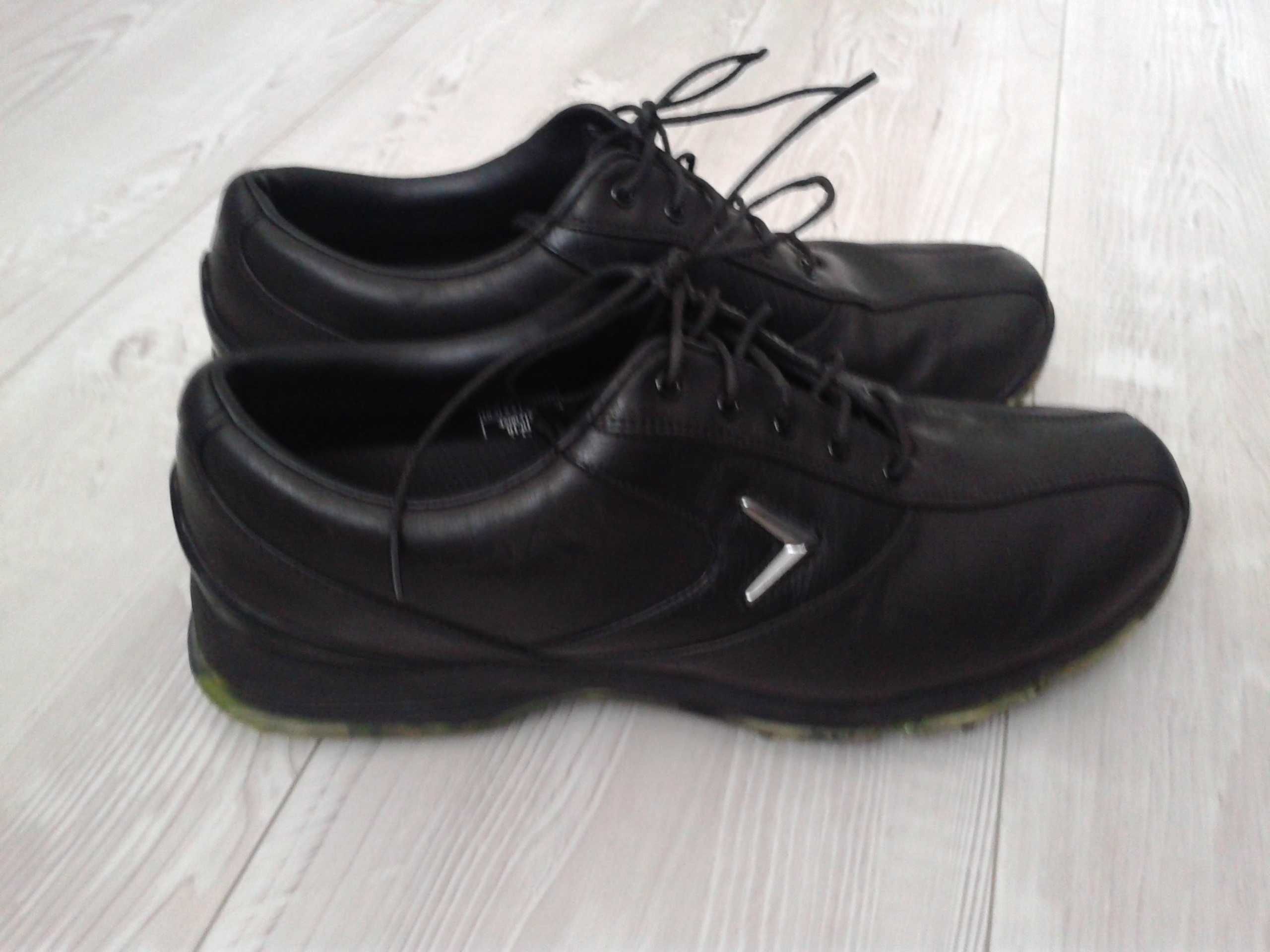 buty męskie, sportowe, golfowe, adidasy Callaway,  skórzane, rozm. 44