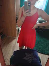 Czerwona sukienka mini