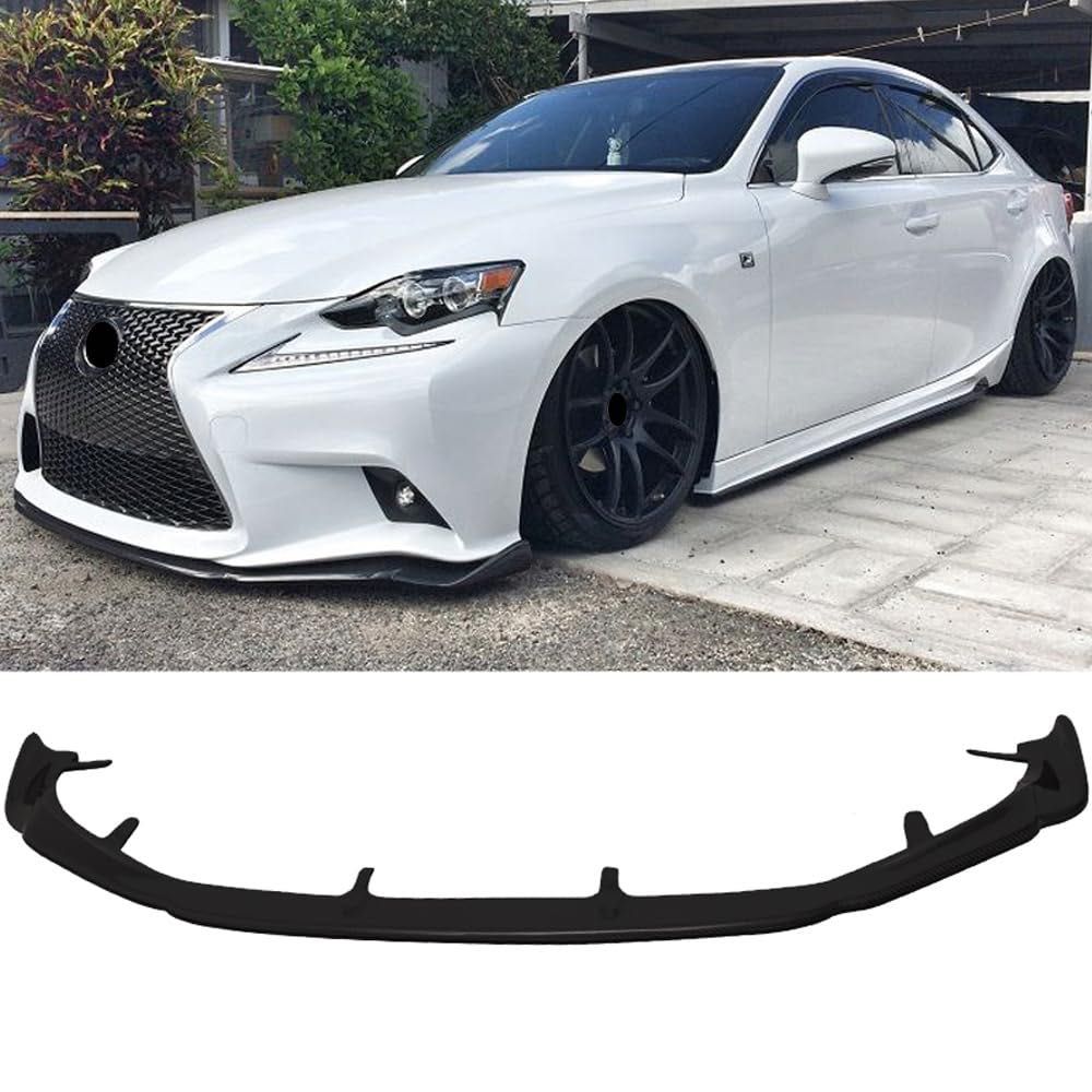 Губа на передний бампер Lexus is накладка бампера сплитер обвес лексус
