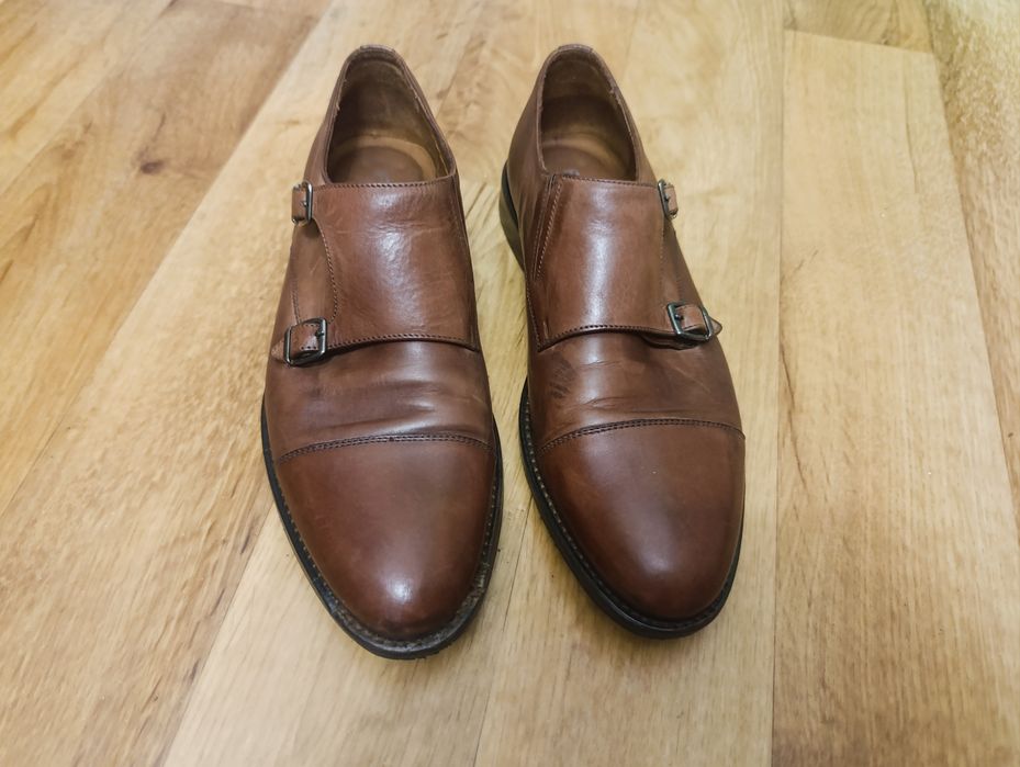 Чоловічі туфлі (монкі) шкіра 40 розмір