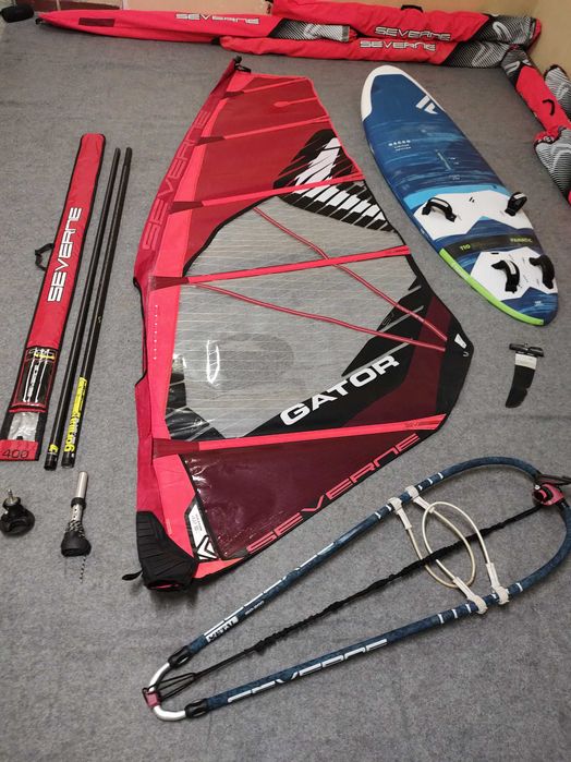 kompletny pędnik Severne Gator 2023 windsurfing