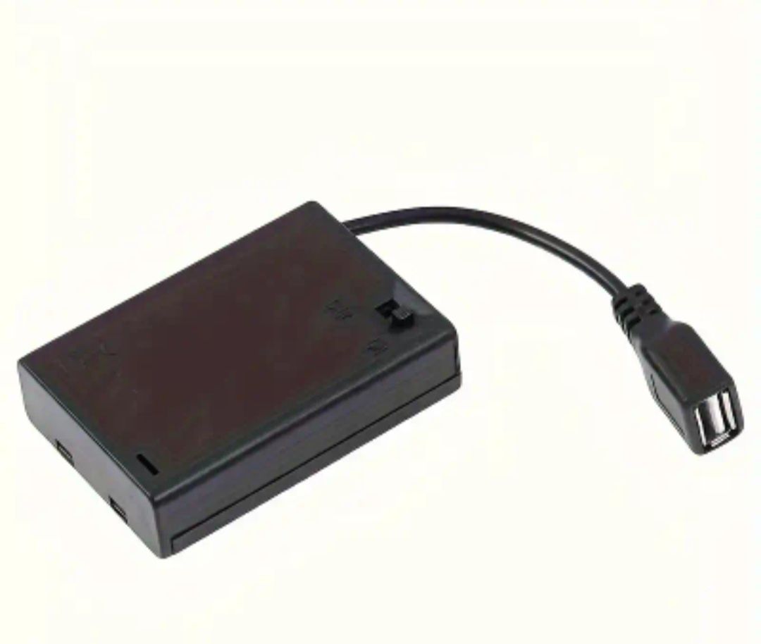 Коробка Для Подачі Живлення Від Батареї До USB