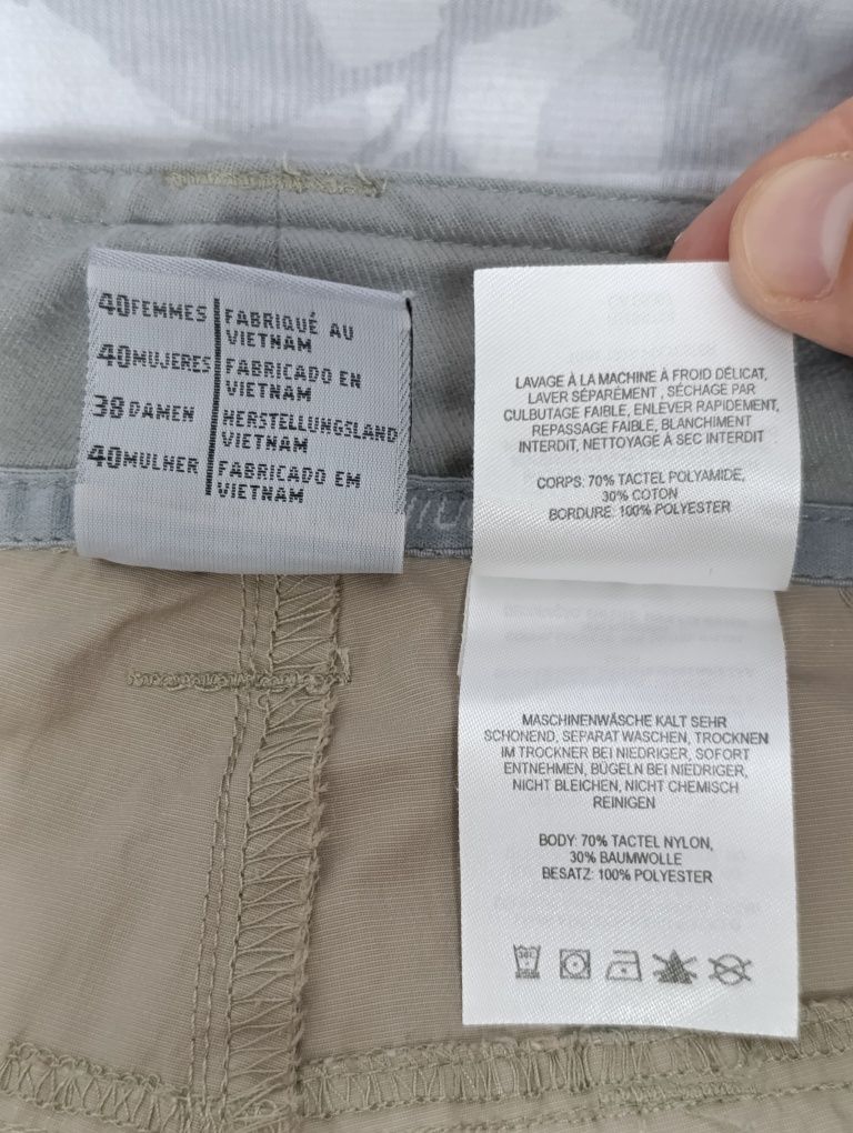 Krótkie Spodenki Columbia 8 40 2/3 Rybaczki Beżowe