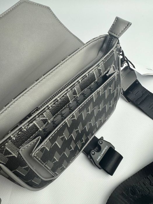 ОРИГИНАЛЬНАЯ Мужская сумка-мессенджер Karl Lagerfeld| Чоловіча сумка