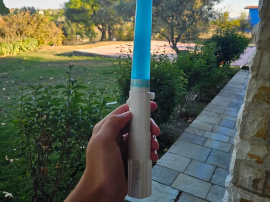 Popsicles "Sabre de Luz" Estilo Anakin Skywalker