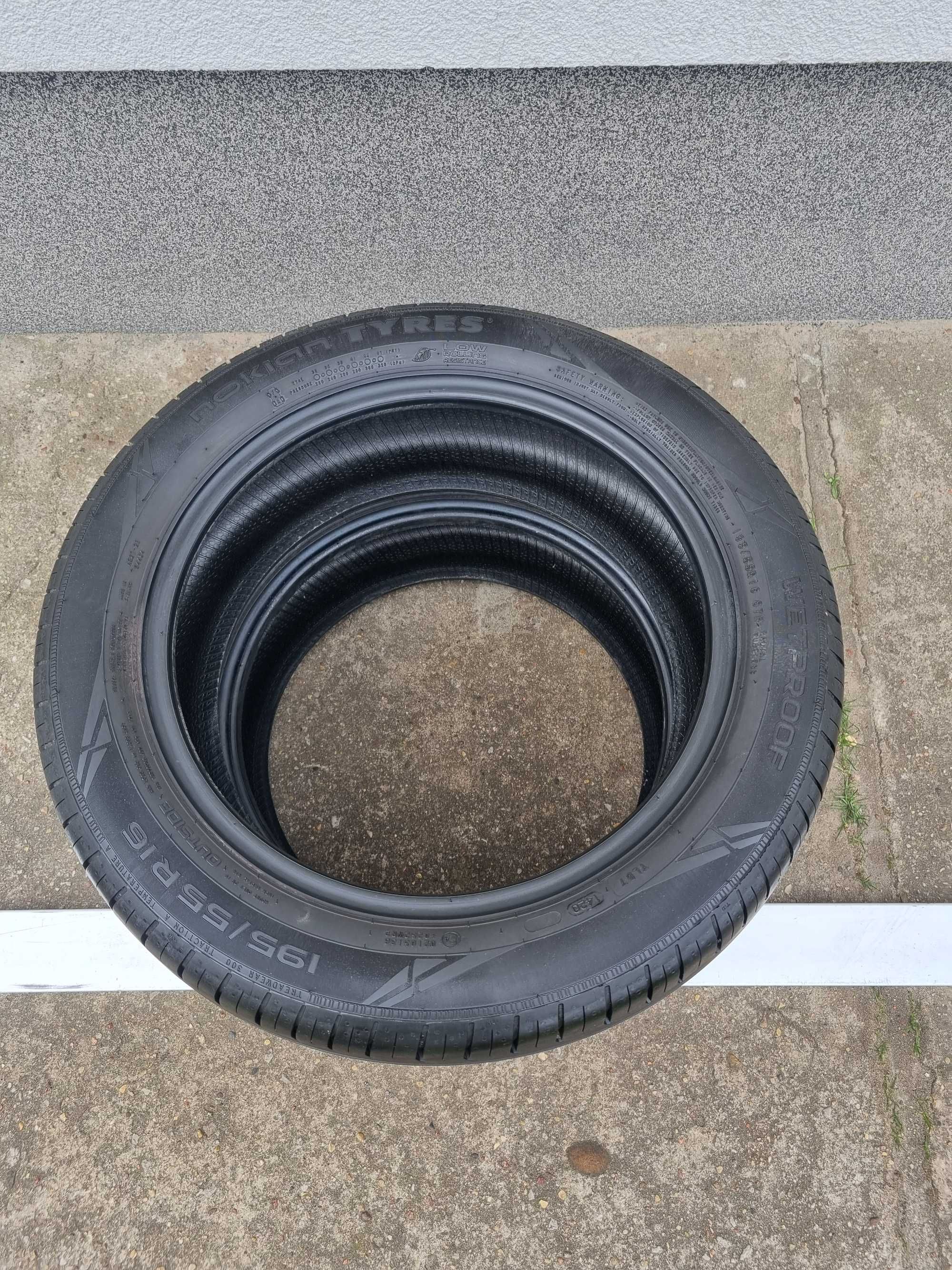 Opony letnie NOKIAN Wetproof 195/55 R16 87H DOT 2020 KOMPLET P383