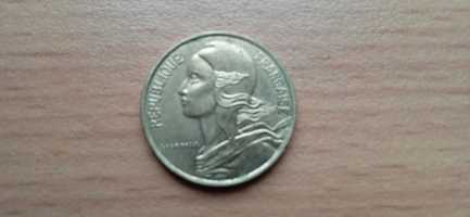 Moneta Francja Marlin 5 centes 1966 Paris.