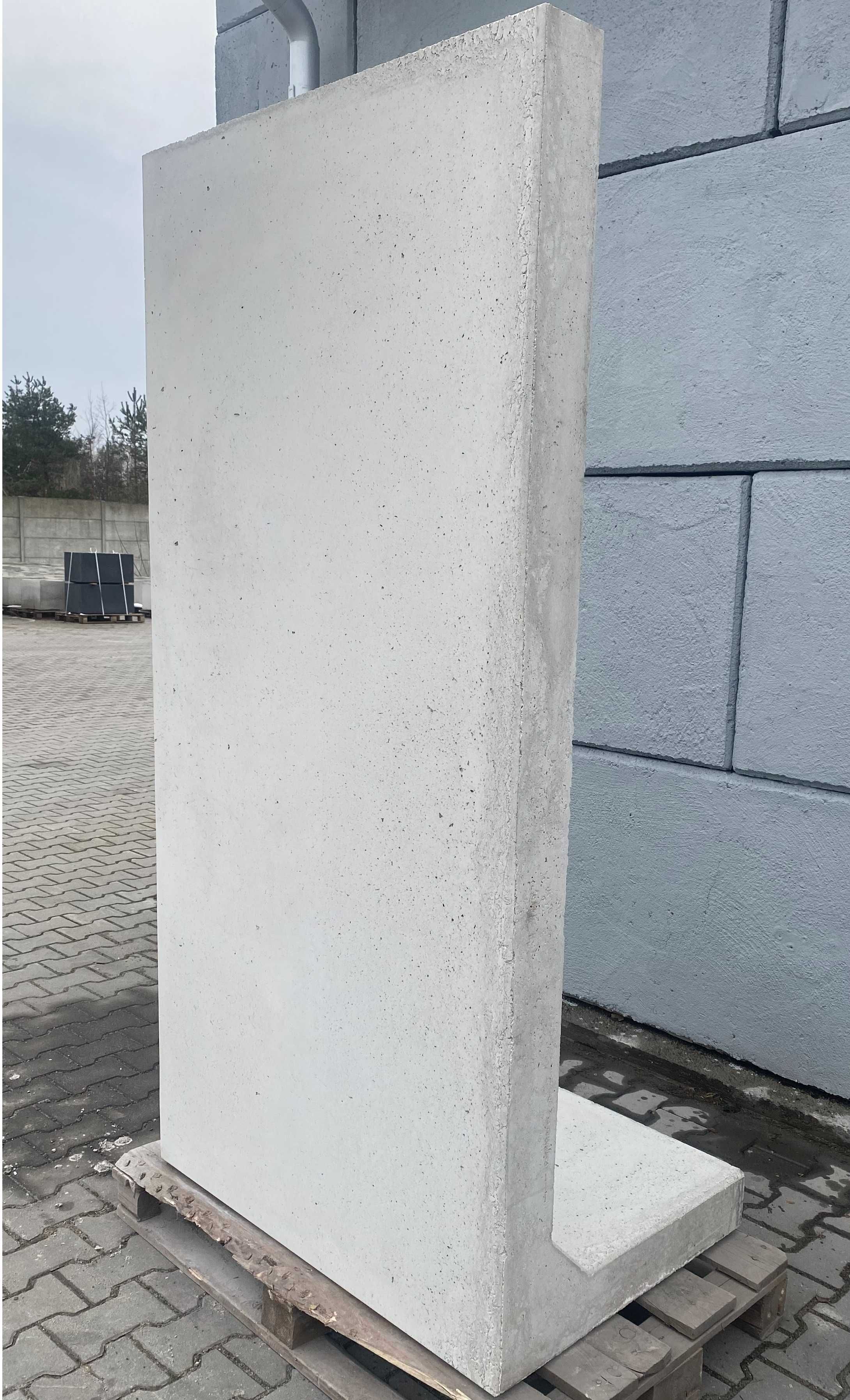 Mur Mury Ogrodzeniowy L betonowy Elki