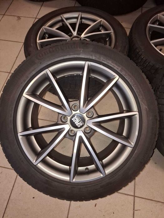 koła SPACE WHEELS 17 cali 5x112 Audi VW Mercedes 225 50 r17 ZIMA