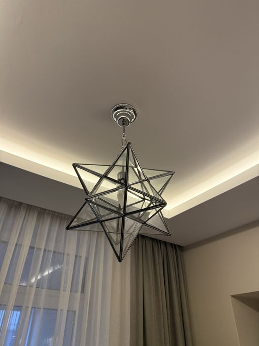 Люстра Звезда в наборе 3 штуки