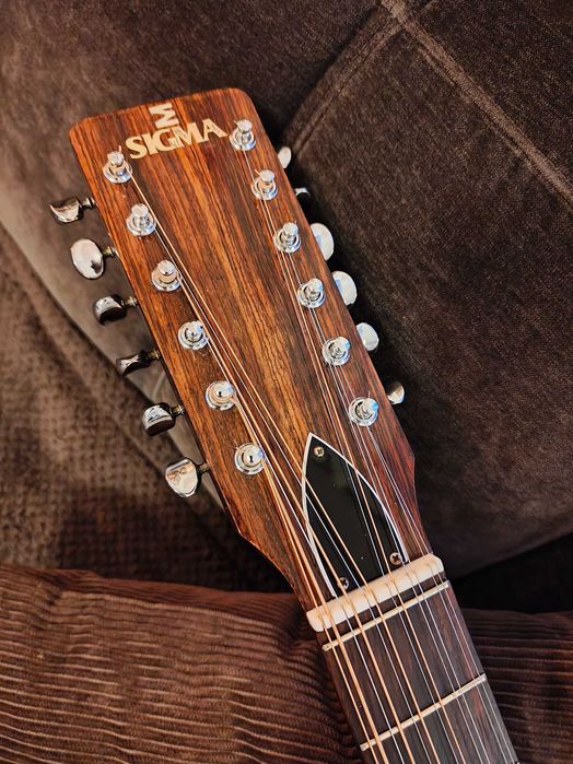 Piękna Sigma Martin 12tka+ Fishman+ Hard Case