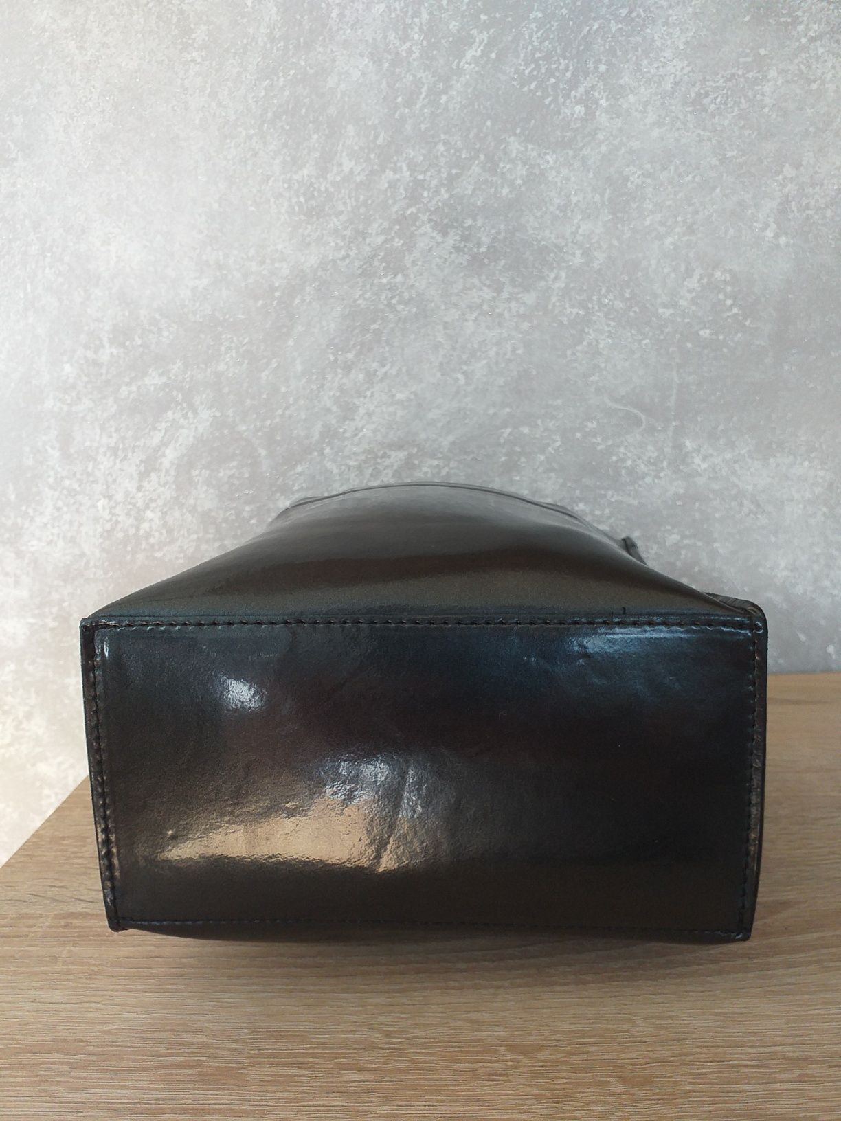 FURLA MINI Divide It Small oryginalna skóra naturalna skórzana torebka
