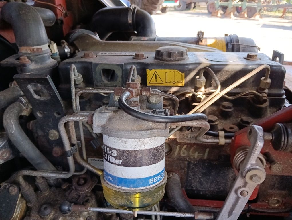 Wózek widłowy Linde h45 diesel Perkins łyżka triplex wolny skok 7mth