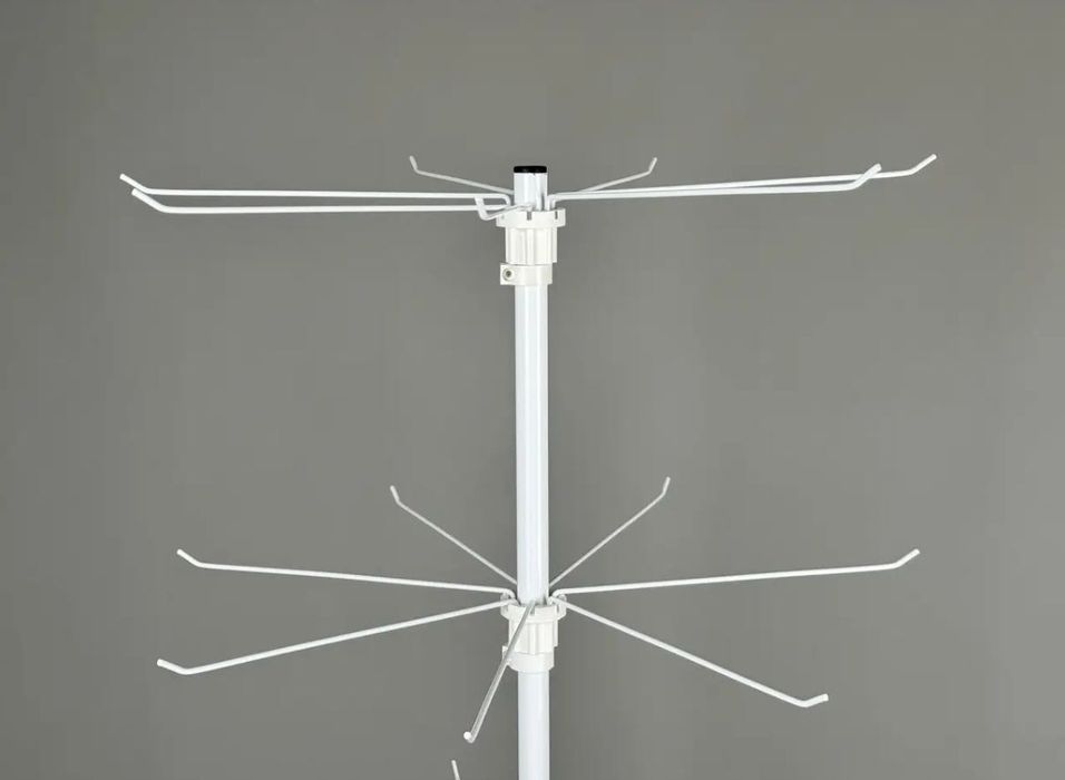 Стійка вертушка підлогова для аксесуарів на 6 ярусів