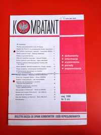 Kombatant, biuletyn, nr 5/1996, maj 1996