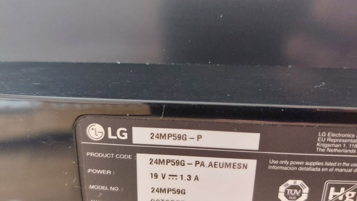 Monitor LG 24 cale IPS 100% sprawny