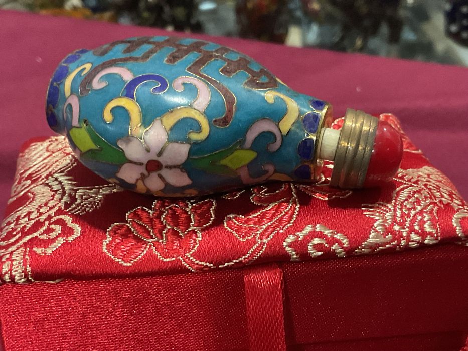 Frasco rape Snuff bottle 6,5 cm. Sem caixa