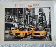 Puzzle 1000 peças — Nova Iorque, táxis amarelos