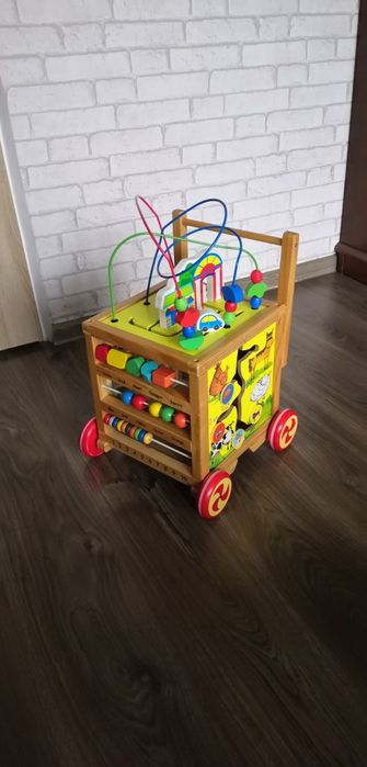 Chodzik - pchacz - sorter drewniany od 18 m-cy.