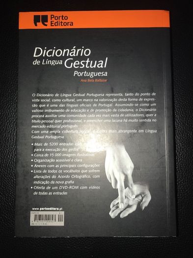 Dicionário de Língua Gestual inclui CD