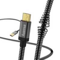 Hama - kabel ładujący/data "metal" micro USB 1.5M - OUTLET