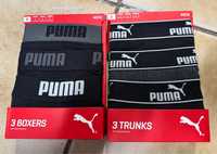 Puma sport casual боксерки труси оригінал нові чорні темні котон s опт