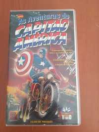 VHS: "As Aventuras do Capitão América"