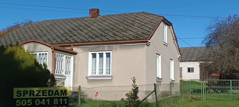 Dom z działka 45 arów Rachanie