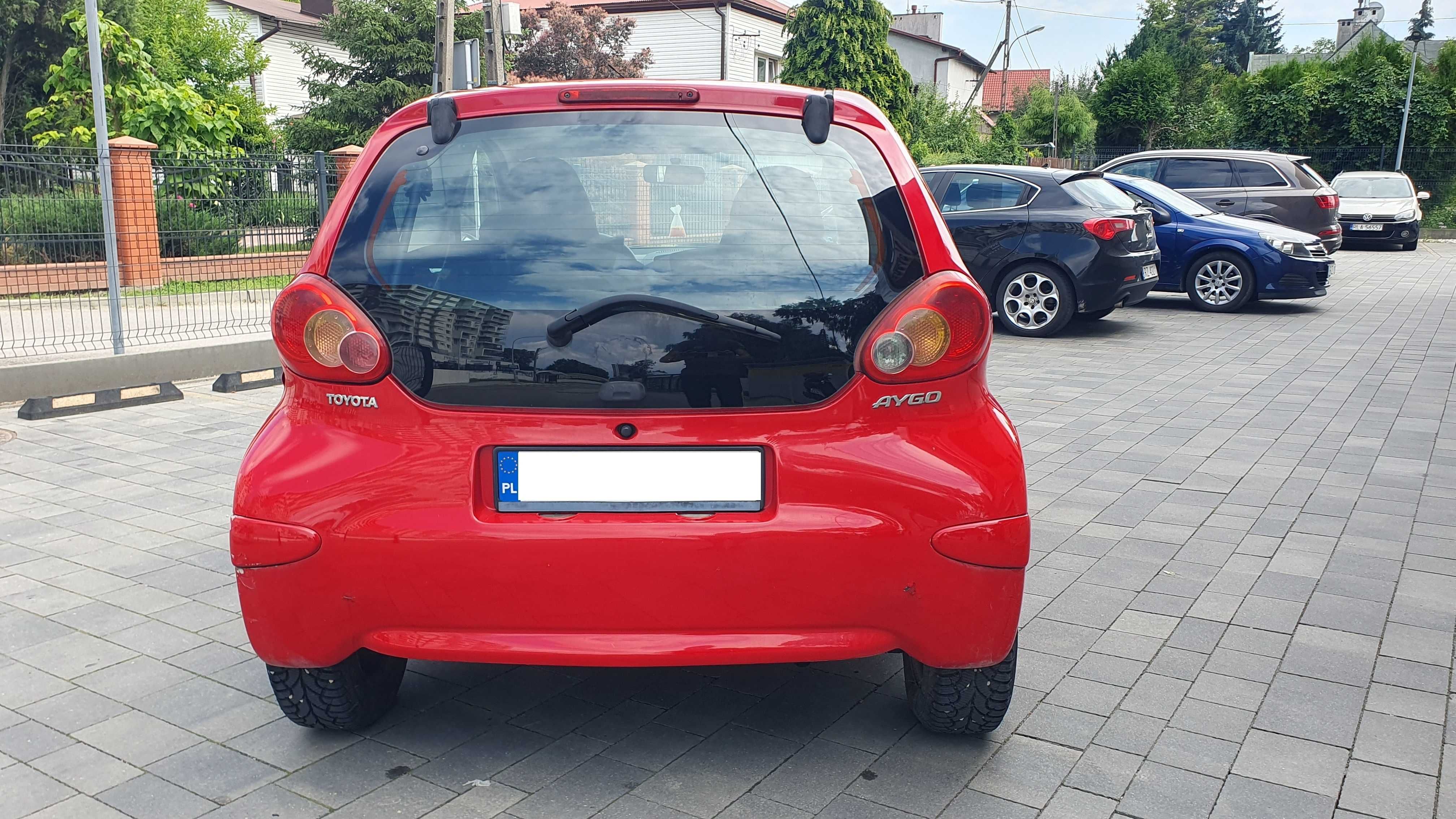 Toyota AYGO 2007r 1,0 Benzyna KLIMA Zarejestrowana Ładna