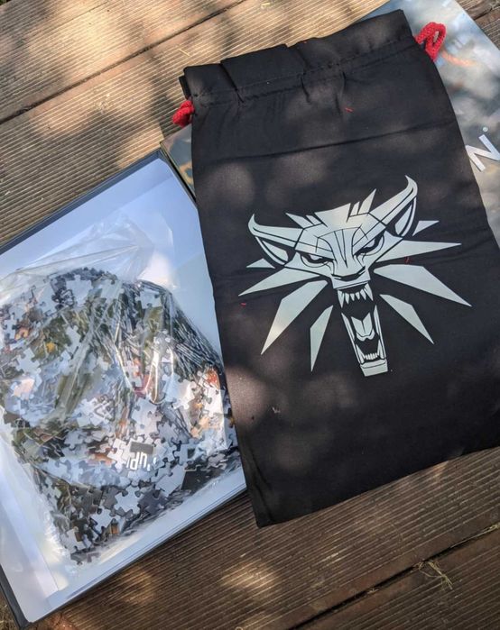 Wiedźmin puzzle jaskier pudełko weirdpuzzles UNIKAT