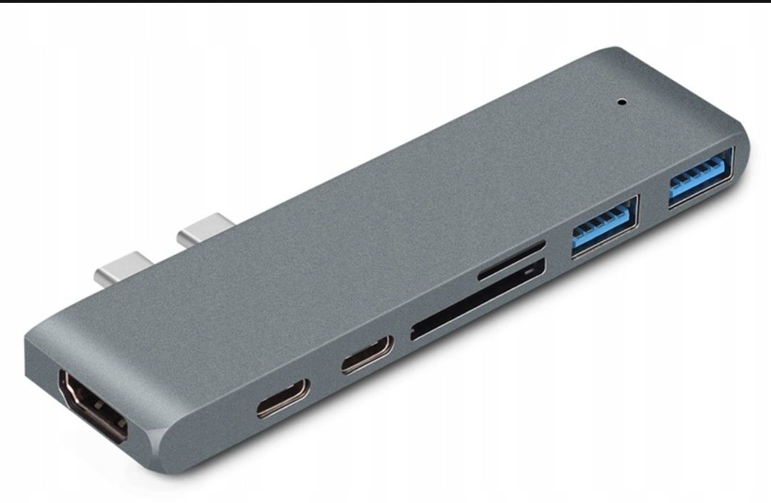 Adapter HUB Przejściówka USB-C USB Thunderbolt HDMI 4K do MACBOOKA