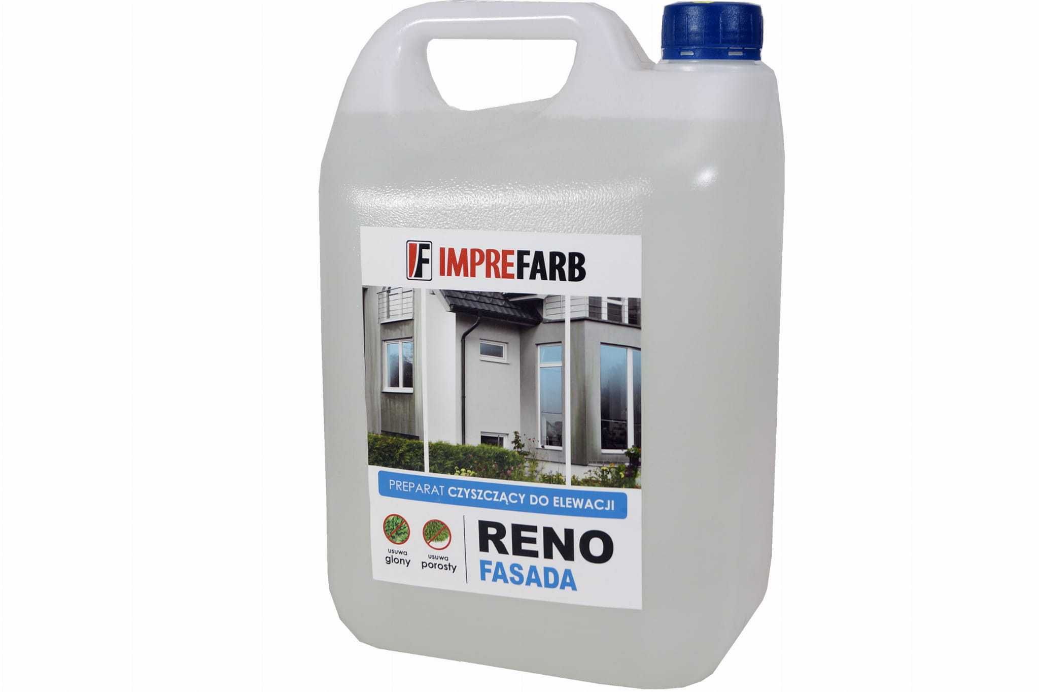 Preparat do czyszczenia elewacji IMPREFARB RENO-FASADA 5L