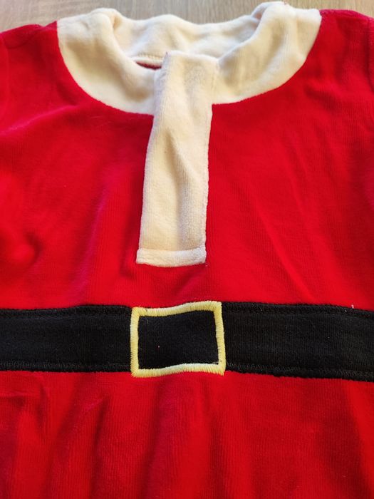 Strój Mikołaja / kombinezon jednoczęściowy rozmiar 80