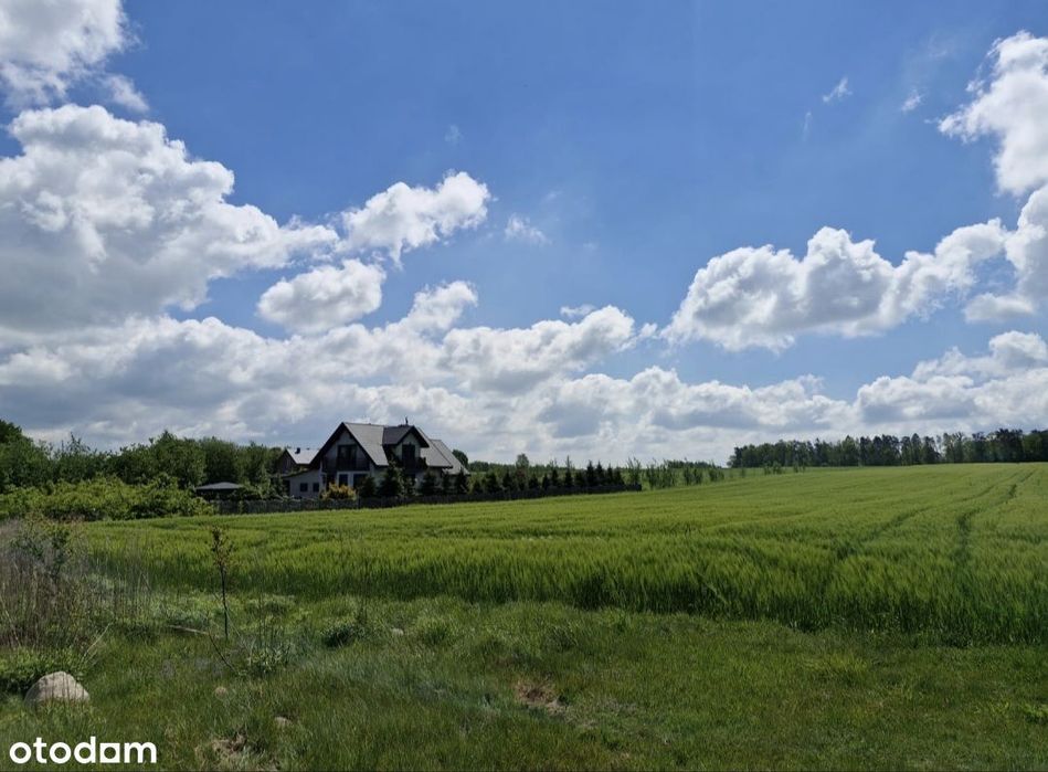 Działka budowlana 1516 m² w sielskiej okolicy