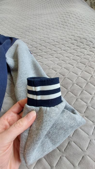 Bluza dresowa basebolowka junior, rozm. S